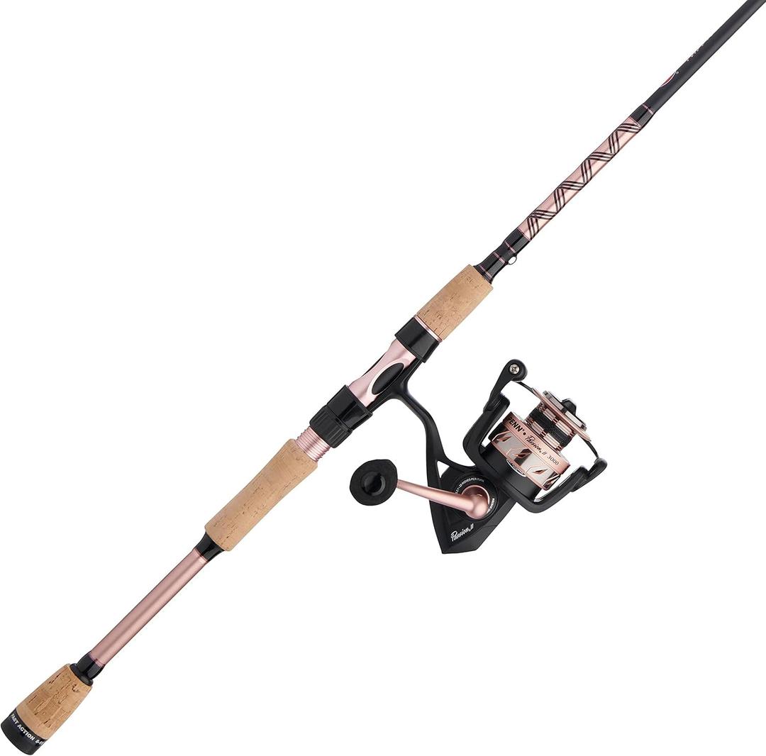 Penn Passion II Spinning Reel and Fishing Rod Combo, 2500 Size Reel - 7' - Medium Light - 1pc