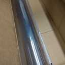 Clear Marine Vinyl Sheeting, 30 Gauge, 5 Yard Roll of Transparent Plastic, Storm Windows, Covering, Protection, Tablecloth Protector