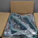 HOUSE DAY Mint Green Velvet Hangers 60 Pack, Non Slip Clothes Felt Hanger Heavy Duty for Coat, Premium Slim Space Saving Suit Hangers for Closet Organizer, 360 Rotating Silver Hook