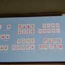 Mini Mahjong Set for Kids & Beginners, Portable Travel Mahjong Tiles Set American, 160 Acrylic Mini Mahjong Tiles with Carrying Bag, Mat, Racks, Mah Jong Starter Kit for Ages 6+ (Blue)