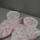 Infant Insert Compatible with 4Moms Mamaroo & Rockaroo Car Seat Insert 2 Pack Reversible Infant Car Seat Insert Rockaroo & Mamaroo Newborn Insert Soft Plush Minky Car Seat Head Support Insert