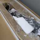 Wellmet Boho Chandelier Light Fixture 42 Inch, Farmhouse Rattan Pendant Light for Dining Room, Rustic Rectangular Chandeliers for Living Room, Bedroom, Kitchen Island (Rattan, 42 Inches)