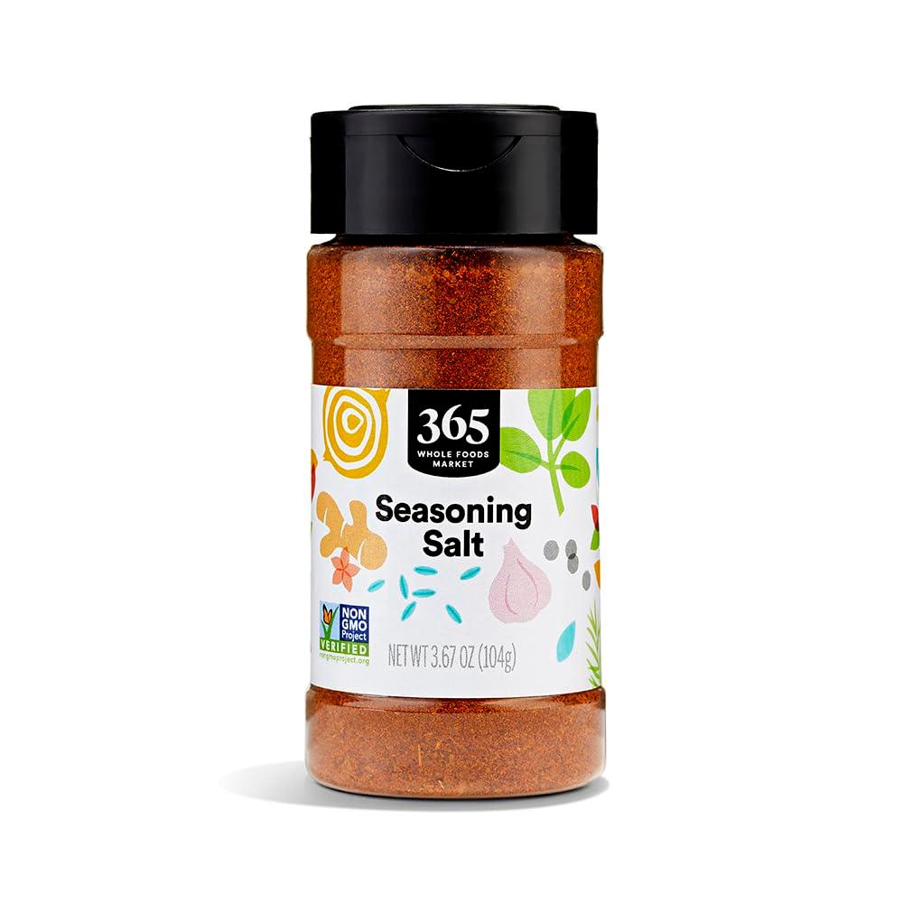 4 x 365 by Whole Foods Market, Salt Blend Seasoning, 3.67 Ounce (EXP 01/04/28)
