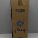 QILLOWAY Indoor/Outdoor Bench Cushion, Thick Upholstery Foam Couch Swing Pads with Ties,48-Inches,Peacock Blue.