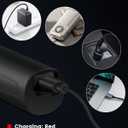 Super Bright Bike Lights for Night Riding, Compatible with Garmin/GoPro Mount, 1200Lumen Bike Headlight, Waterproof Rechargeable Bicycle Light Taillight, Bicycle Light Front Back for Commuter Cyclists