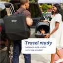 Graco Gomax Frame Stroller, Accepts All Graco Infant Car Seats, Backpack Style Lightweight Travel Stroller Frame