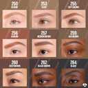 Maybelline Express Brow Ultra Slim Eyebrow Makeup, Brow Pencil with Precision Tip and Spoolie for Defined Eyebrows, Blonde, 1 Count