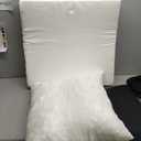 Small Deep Seat Cushion Insert Foam Back Polyester Fill Fiber 23x24x6