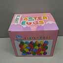 [ 6 Surprise Golden Eggs ] 100 Pack Prefilled Easter Eggs with Assorted Toys Inside, 100 Plastic Easter Eggs Fillers with Toys, Pre-filled Easter Egg Hunt Stuffed, Easter Basket Stuffers