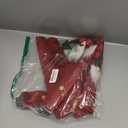 D-FantiX Gnome Christmas Refrigerator Handle Covers Set of 8, Adorable Swedish Tomte Kitchen Appliance Handle Covers Microwave Oven Dishwasher Fridge Door Handle Covers Protector Christmas Decorations