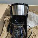 BLACK+DECKER CM0755S 4-in-1 5-Cup Coffee Station Coffeemaker, Stainless Steel