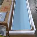 12-Cube Storage Shelf Bookcase - Wooden 3-Tier Floor Standing Open Bookshelf for Home and Office, Display Cabinet, Light Blue