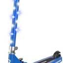Jetson Jupiter Kids 2-Wheel Light-Up Kick Scooter, LED Lights on Handlebar, Stem, Wheels & Deck, Adjustable Handlebar, Rear Brake, Easy-Folding Mechanism, Ages 5+
