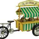 Upper Deck Ice Cream Cart Bank Toy, 12-Inch