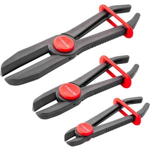 BILITOOLS Hose Pinch Off Pliers Clamp Pliers Plastic Straight for Flexible Fuel Line Radiator Coolant Brake Line Hoses Clamp etc