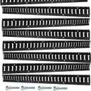 labwork 8 PCS Powder Coat Black E Track Tie Down Rail Kit 5 Foot for Garages Van Trailers Motorcycle Tie Downs Heavy Loads Up to 2000 lbs