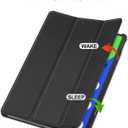 for Lenovo Idea Tab Pro Tablet 2025 Case,high qualit Hard Shell, Lightweight,Quality PU,Scratch Resistant,Black for Tablet 12.7 inch-Black