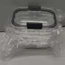 Rubbermaid Brilliance Glass Food Storage Containers, 3.2 Cup, Set of 5 , BPA-Free, Leak-Proof, Clear