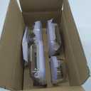 Amazon Basics Leak-Proof Glass Locking Lids Food Storage Containers, 4-Piece