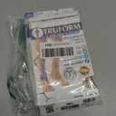 Truform 20-30 mmHg Compression Stockings for Men and Women, Knee High Length, Open Toe, Beige, Large
