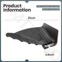 Black 631-05168C Discharge Chute Assembly for Cub C-adet Fabricated Decks, Fits RZT ZT1 ZT2 ZT3 SX LX XT1 Ultima 50 54 CYT5023SE Sup-er Bronco SZ2454 Z6900 Replaces 631-05168, 631-05168A, 631-05168B