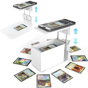 Card Scanner Stand for MTG & TCG, Adjustable Height Trading Card Scanner, Phone Stand MTG Accessories, Fit for un-Sleeved and Sleeved Cards, Compatible with ManaBox App