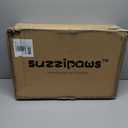 Suzzipaws Enclosed Stainless Steel Cat Litter Box with Lid Extra Large Litter Box for Big Cats XL Metal Litter Pan Tray with High Wall Sides Enclosure, Non-Sticky, Anti-Leakage, Easy Cleaning