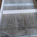 Sunrosa Frameless Glass Shower Panel 34"74", Fixed Shower Glass Panel with Shelves in Matte Black, 3/8" Tempered Glass Shower Screen for Walk in Shower