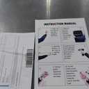 VooBang Large Black Round Bathroom Mirror, 48 inch Circle Wall Mounted Hanging Mirror with Simple Modern Circular Metal Frame for Hallway, Entryway, Living Room, Black Frame