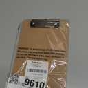 Trade Quest Memo Size 6'' x 9'' Clipboard Low Profile Clip Hardboard (Pack of 1)