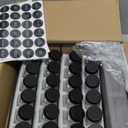 Spice Rack Organizer with 28 Spice Jars, Black LidsSpice Labels, Chalk pen and Funnel Set for Cabinet, Countertop, Pantry, Cupboard or Wall Mount