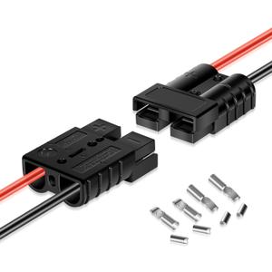1865107 MKR-20 Quick Connect Plug Fits 612 Gauge Wires for Minn Kota Edge, Riptide, Terrova, Fortrex, Maxxum, Traxxis Models, Trolling Motor Quick Connector Kit