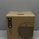 Dreo Space Heater 1500W, 60 Adjustable Tilt, 10.5ft/s Portable Electric Heaters for Indoor Use with Thermostat, 8 Safety Protections, 3 Modes, Remote, Quiet Desk Heater for Bedroom, Office, Black