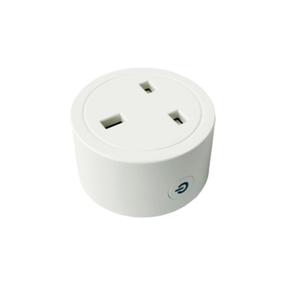 WiFi Smart Plug Outlet Compatible with Alexa,Google Assistant,App and Voice Control,No Required Hub,UK (16A), White