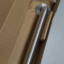 Amazon Basics Bathroom Handicap Safety Grab Bar, 36 Inch Length, 1.25 Inch Diameter, Holds up to 500LBs, ADA Compliant, Stainless Steel
