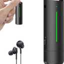 Digital Voice Recorder, Voice Memo Device, USB Digital Audio Note Taker with Playback, One-Click Operation, 25-Day Standby, WAV HD Sound, Portable for Meetings, Lectures, Interviews