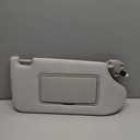 Nakuuly Right Passenger Side Sun Visor Gray with Light Without Sunroof Compatible with Nissan Altima 2013 2014 2015 2016 2017 2018 Replaces # 96400-3TA2A