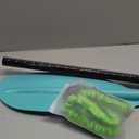 Angler Kayak Paddles Carbon Fiber Shaft and Plastic Blade, Floating Adjustable Fihsing Kayak Oars with Paddle Leash, 230-250cm/90-98 inch, Teal