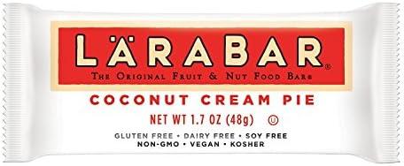 Larabar, Bar Coconut Cream Pie, 1.7 Ounce (Packaging May Vary) 6 Pack