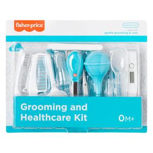 Fisher-Price 16-Piece Baby Grooming & Healthcare Kit, Newborn Essentials Gift Set, Baby Care Kit