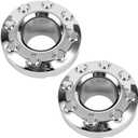 Replacement for Dually Front 4x4 Open Wheel Center Hub Cap Hubcap 2005-2018 Ford F350 F-350 Dually Pickup Truck DRW 5C3Z1130TA (Pack of 4)