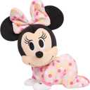 Disney Baby Musical Crawling Pals Plushie, Minnie Mouse, Interactive Crawling Plushie, Stuffed Animal, Kids Toys for Ages 09 Month by Just Play, 10 Inch