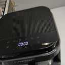 Nutrichef 5.8 Quart Air Fryer | 8-1 Preset Cook Modes | Transparent Fry Bowl for Best Cooking Results | Cook Shrimp, Steak, Fries, Wings, Chicken & More | Precise Temperature Control & Time | Grey