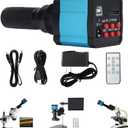 37MP HDMI 1080P 60FPS / USB 1080P 30FPS Industrial C Mount Microscope Camera with Conversion Adapter, Video Industry Digital C Mount Microscope Camera