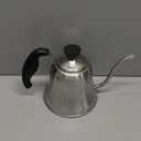 Coffee Kettle for Stove Top Premium Gooseneck Kettle, Pour Over Coffee Tea Pot, Stovetop Teapot, Hot Water Heater for Camping, Home & Kitchen, Stainless Steel - Small 28oz, Brushed