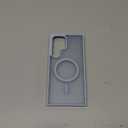 SUPFINE Magnetic for Samsung Galaxy S23 Ultra Case (Compatible with MagSafe)(Military Grade Drop Protection) Slim Translucent Shockproof Phone Case,Sliver Blue