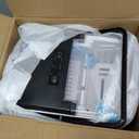 NEWBULIG Countertop Ice Maker Machine with Handle, Portable Ice Maker