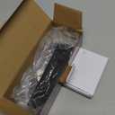 Dontay Pocket Door Handle, Modern Rectangular Keyed Entry Function, (Bed/Bath) Pull Latch, Recessed Sliding Door Hardware for 1 3/8 to 2 3/16 Thickness (Keyed Entry Lock, Matte Black, 1 Pack)