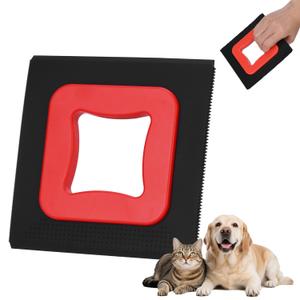 Pet Hair Removal Tool,Cat Dog Hair Removal Tool for Car Interior, Couch, Furniture, Lint,Clothes, Carpet(Black)