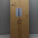 PrettyHome L Shapaed Bathroom Bathtub Corner Shower Curtain Rod Large Space 28"x68",Brushed Nickel Finished